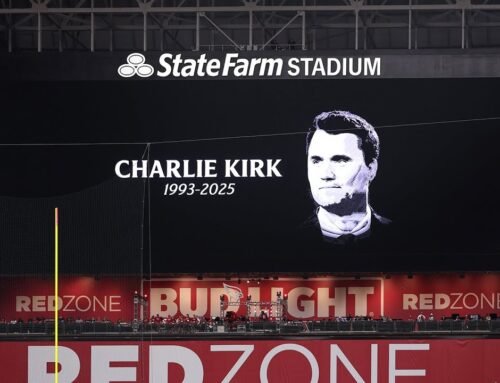 LIVE: Exterior View of State Farm Stadium Where Charlie Kirk’s Memori…