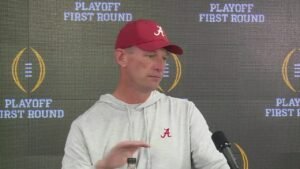 Kalen DeBoer previews Oklahoma playoff matchup, reaffirms commitment to Alabama