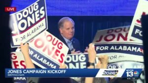 Doug Jones kicks off campaign for Alabama governor in Birmingham
