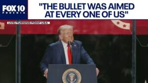 FULL SPEECH: Donald Trump speaks at Charlie Kirk’s memorial | FOX 10 …