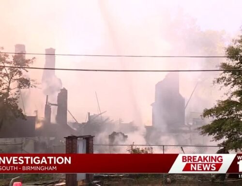 LIVE UPDATES: Crews battle massive fire that displaced nearly 20 people in Birmingham, Alabama