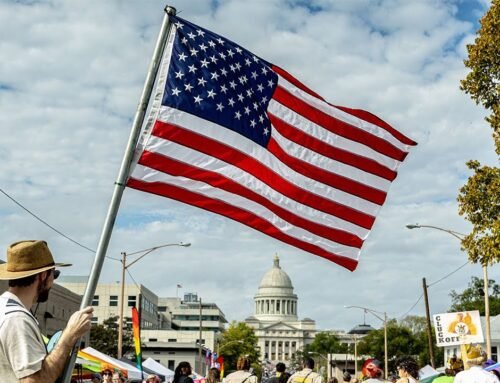 Arkansans Gather for No Kings 2.0 Demonstration in Little Rock