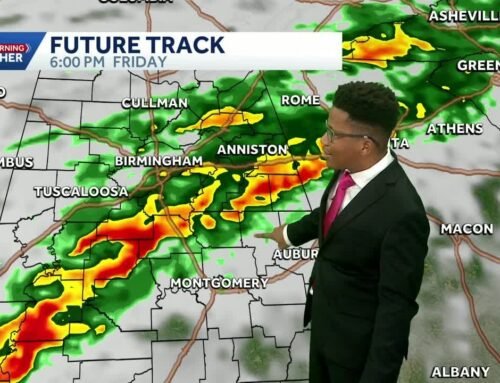Tracking Storms: Alabama’s weather forecast brings torrential rain with a threat of severe weather