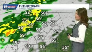 Alabama’s weather forecast brings a warmup ahead of rain returning Tuesday.