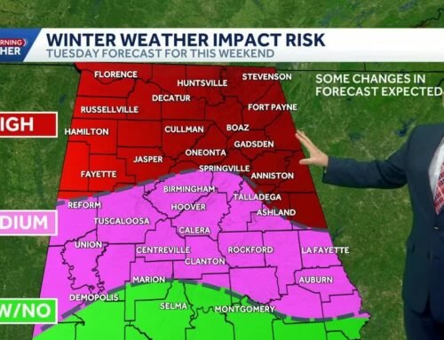 Winter Storm Threat: Severe ice storm, snow likely this weekend in Alabama’s weather forecast