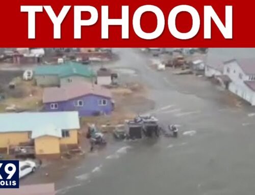 Evacuations underway in Alaska after flooding