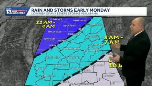 Tracking the Arctic Blast: Bitterly cold air hits Alabama by Monday, few storms ahead of the front