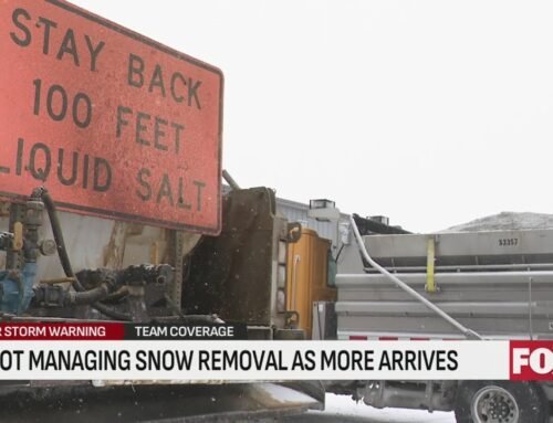 MoDOT, local agencies continue clearing snow Saturday afternoon