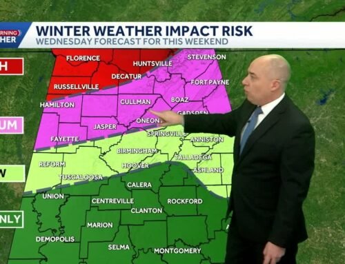 Winter Storm Watch: Alabama’s forecast still brings ice for some, heavy rain for others