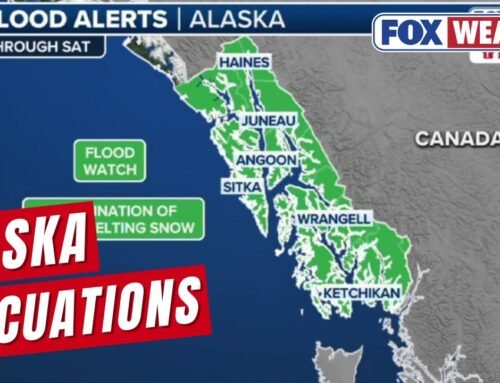 Atmospheric River Slamming Alaska, Bringing Flood, Avalanche Risk To Panhandle