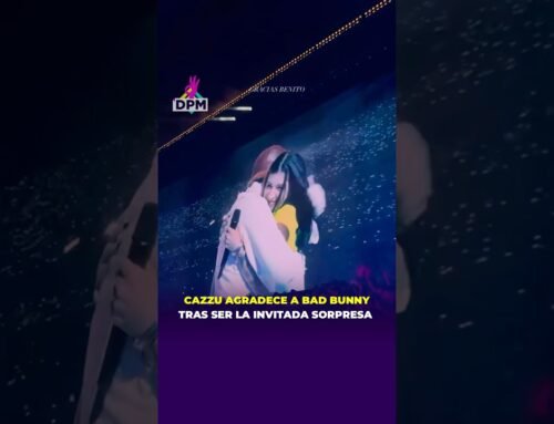 Cazzu agradece a Bad Bunny tras invitarla a su concierto en Argentina 🇦🇷 #DePrimeraMano👌🏻