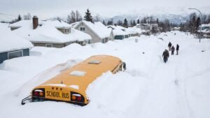 Alaska Buried Under 10 Feet of Snow! Historic Winter Storms Slams Juneau  & Anchorage