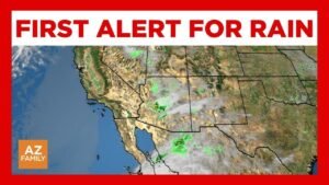 First Alert Day in Arizona for more rain chances as Lorena weakens