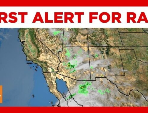 First Alert Day in Arizona for more rain chances as Lorena weakens