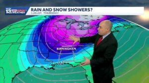Arctic blast and some snowflakes in Alabama’s weather forecast through the weekend