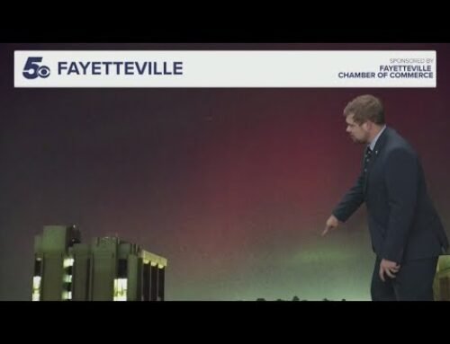 Northern Lights take over the Arkansas night skies