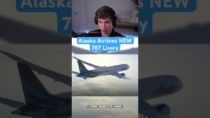 Alaska Airlines NEW 787 Livery