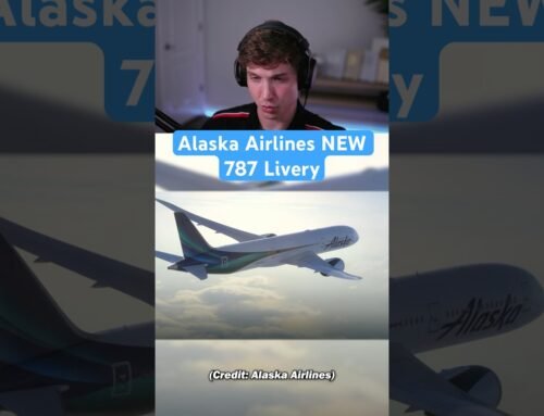 Alaska Airlines NEW 787 Livery