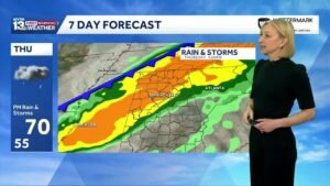 Bitter cold mornings kick off the week in Alabama, then a quick warmup before rain on Thursday