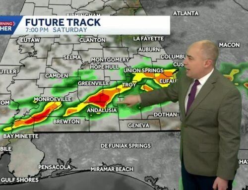 Strong storms and an Arctic blast in Alabama’s weekend weather forecast