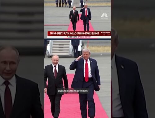 Trump and Putin arrive in Alaska for summit