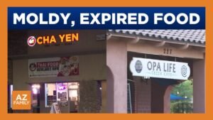 Health inspectors find expired food at several Phoenix area eateries