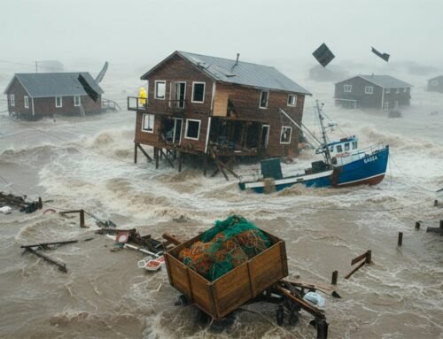 Alaska in Ruins! Typhoon Halong Destroyed Homes & Cars