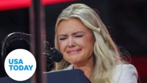 Full speech: Erika Kirk speaks at husband Charlie Kirk’s memorial