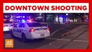 Four people hurt after shooting in downtown Phoenix