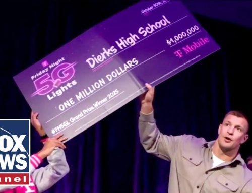 Rob Gronkowski STUNS small-town Arkansas school with $1M football fie…