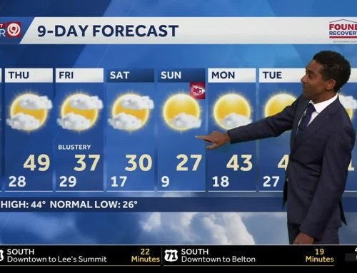 Kansas City weather update: Cool and windy Wednesday; big temperature drop ahead