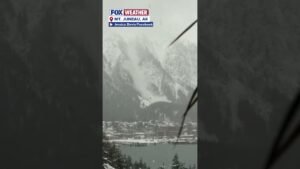 Avalanche In Juneau, Alaska