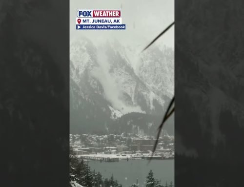 Avalanche In Juneau, Alaska
