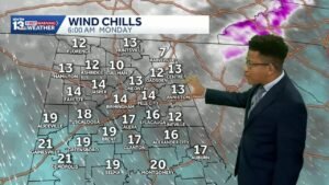 Wind Advisory: Alabama’s weather forecast turns windy and cold the next few days