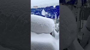 Juneau Buried by 4 Feet of Snow!