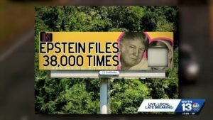 ‘Jaw dropping’: Alabama billboard demands accountability from President Trump over Epstein files