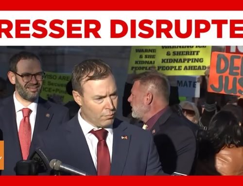 Protestors interrupt pro-ICE news conference at Arizona Capitol