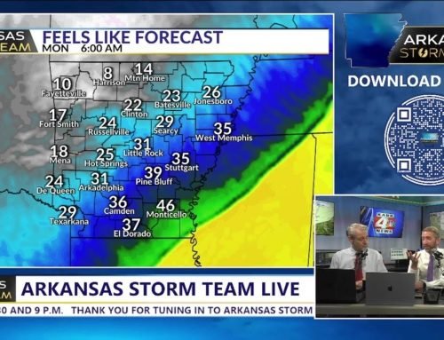 The cold returns for New Year’s Week in Arkansas | Arkansas Storm Tea…