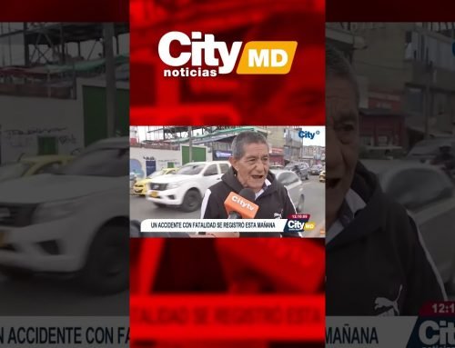 Accidente fatal entre motociclista y ciclista en la avenida Esperanza | CityTv