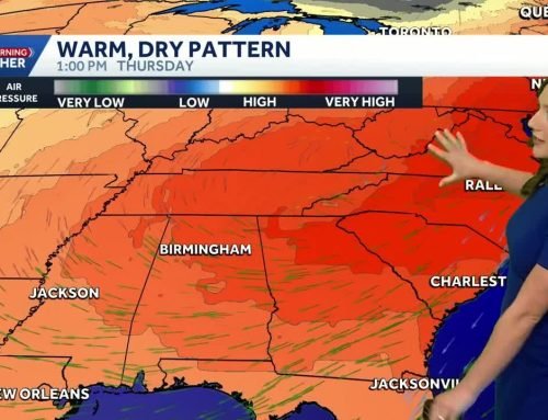 Warm, dry spring days in Alabama’s April weather forecast.