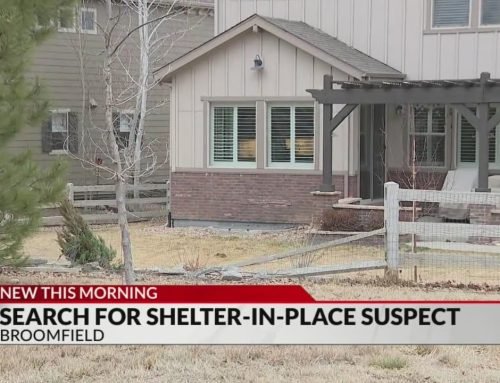 Suspect still at large after crash into Broomfield home during police chase