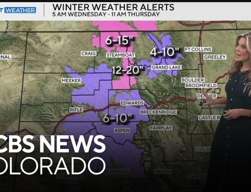 Heavy snow heading for Colorado’s high country, rain in Denver
