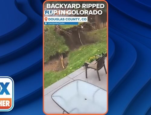 Destructive Winds Rip Up Backyard In Colorado