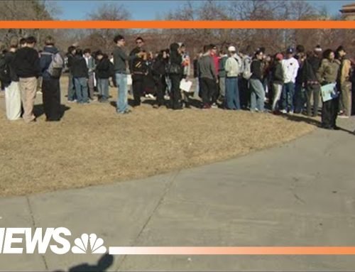 Denver students pack downtown in protest of ICE actions