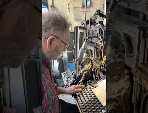 Inside The Last Linotype Machine Newspaper in America