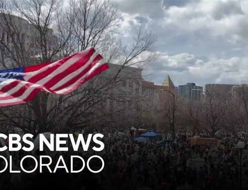 Crowds gather in Denver, across Colorado for “No Kings” protests