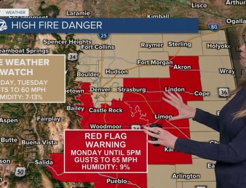 Wicked wind and substantial snow for Colorado this week