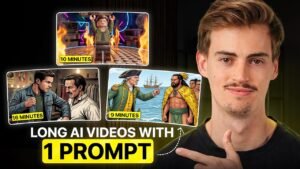 NEW AI Video Generator Creates Long AI Videos With ONE Prompt