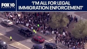 Arizona students lead peaceful walkouts against ICE | FOX 10 Phoenix