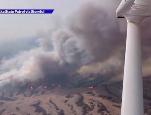 Colorado firefighters in Nebraska fighting large wildfires